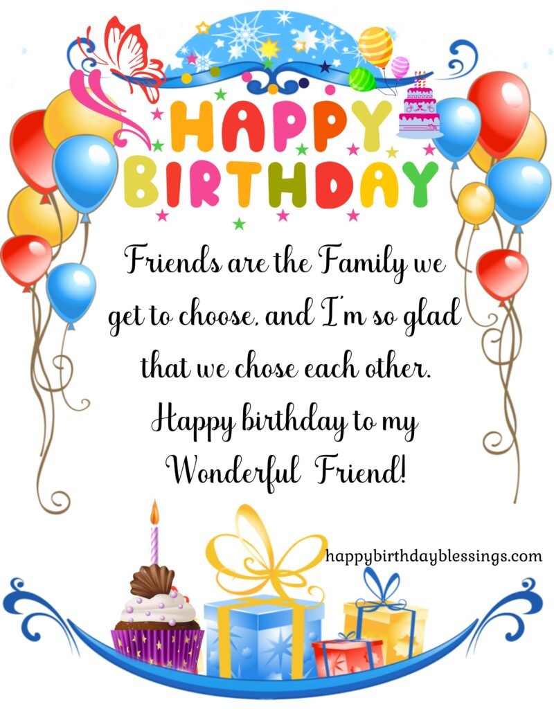 Touching Birthday message to a best Friend, Happy birthday friend image with beautiful background.