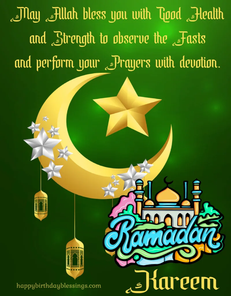 Ramadan Kareem image with beautiful background.