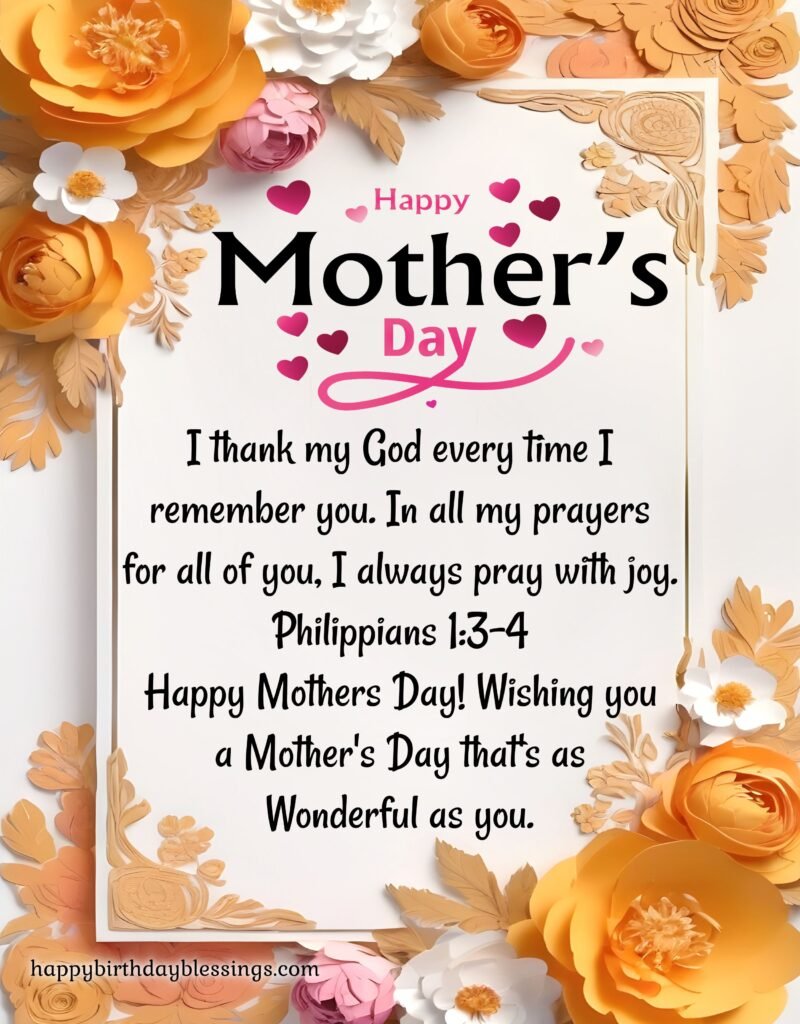 Mothers day bible quote.