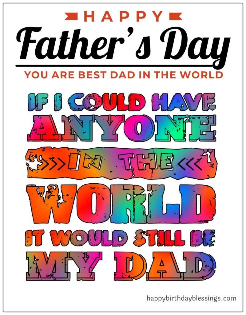 Father's day card.