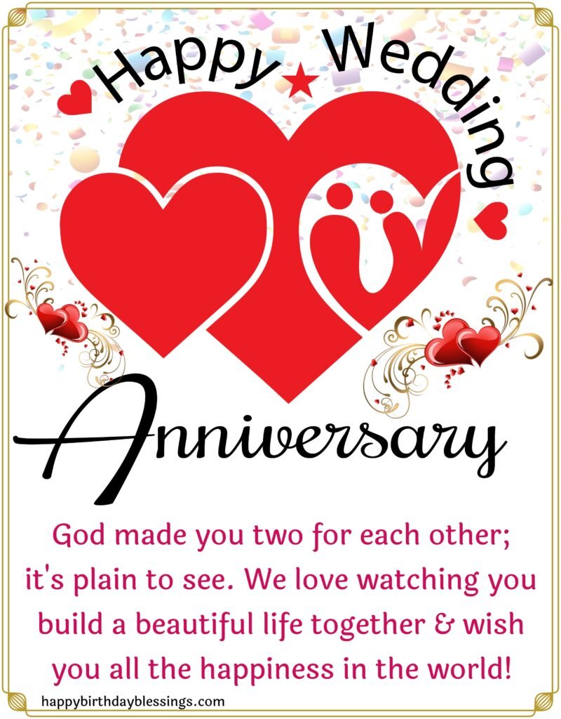 Marriage Anniversary image with quote.