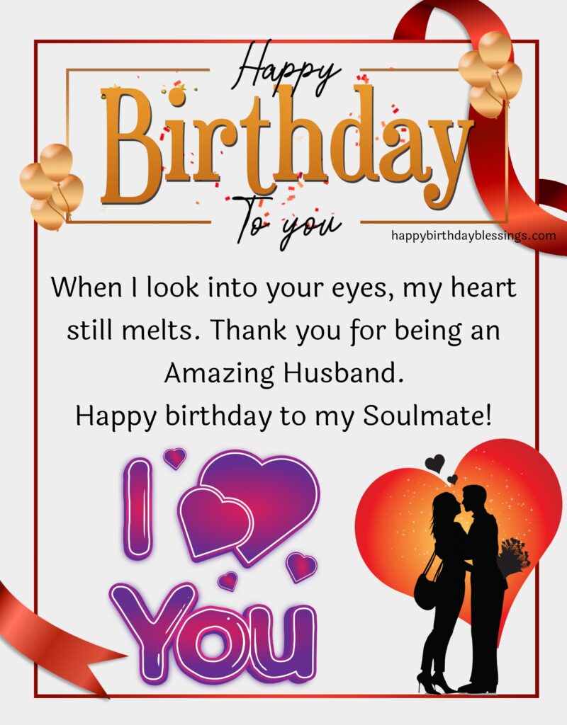 Birthday greetings for Husband.