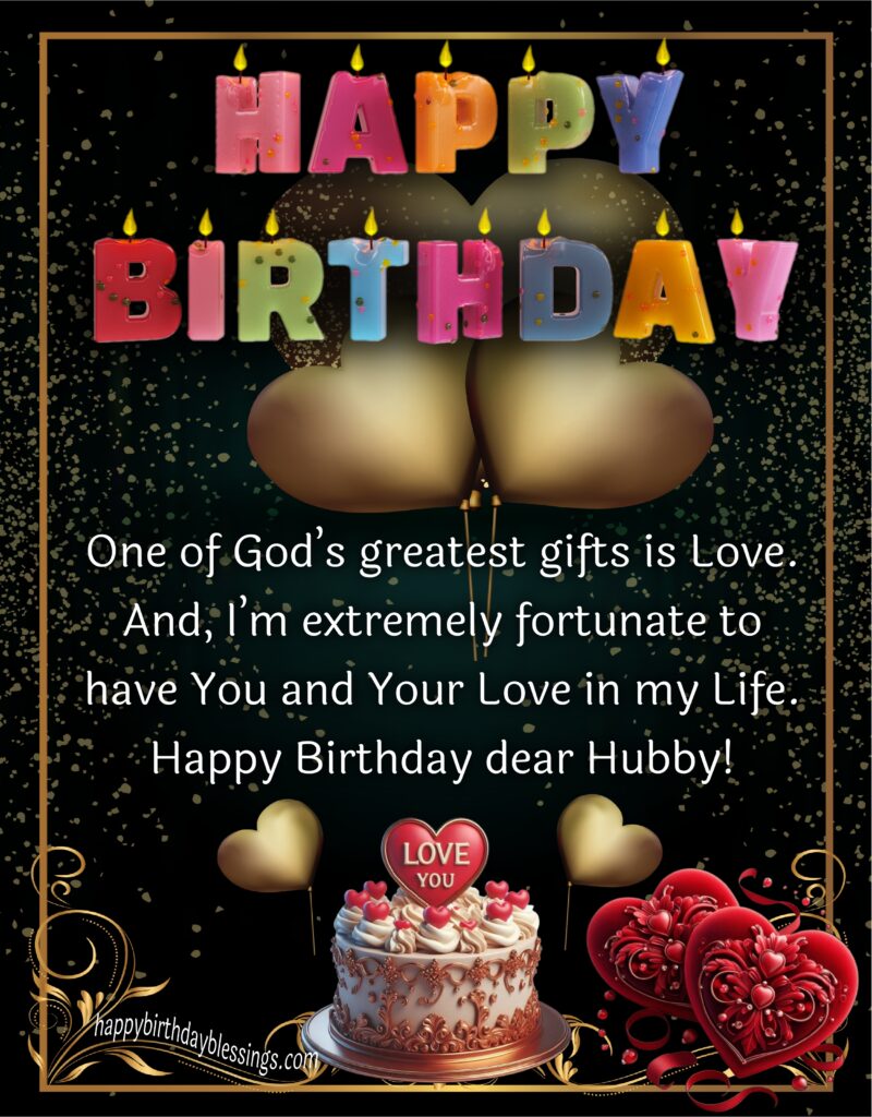Birthday wishes for love.