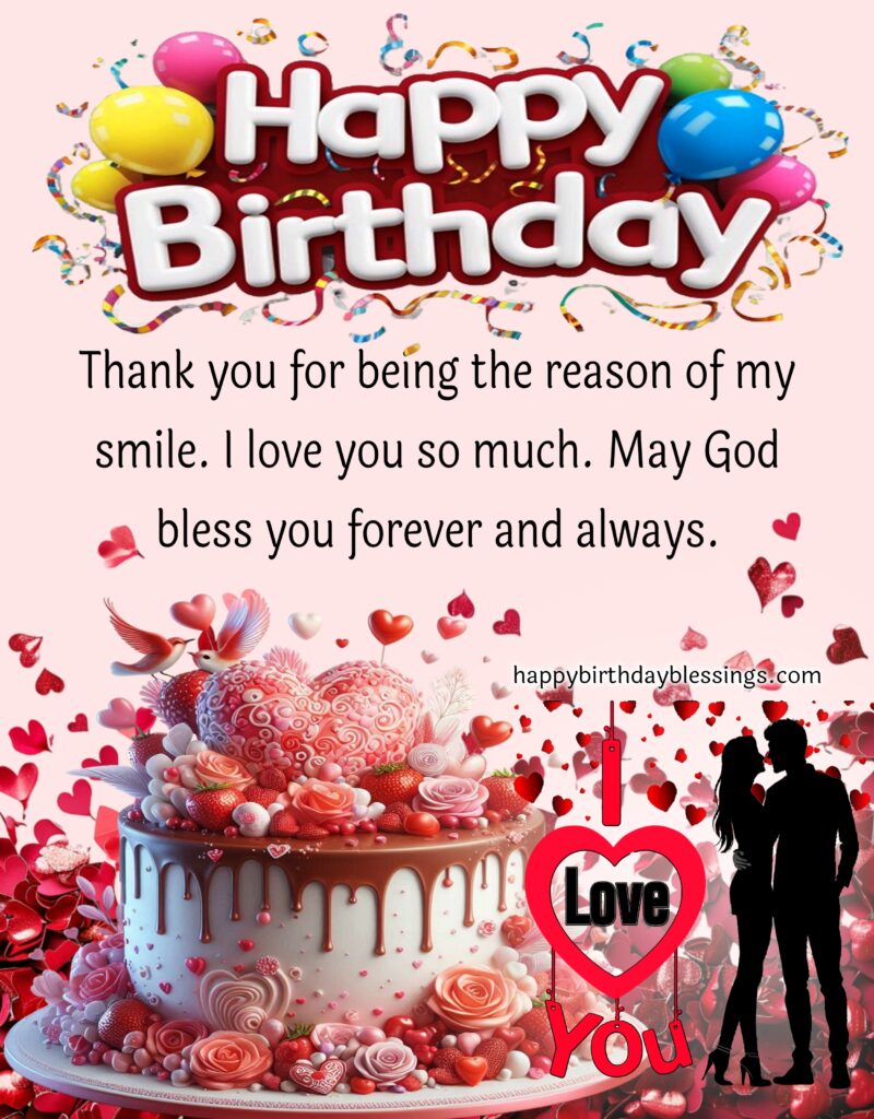 Happy Birthday Husband image.