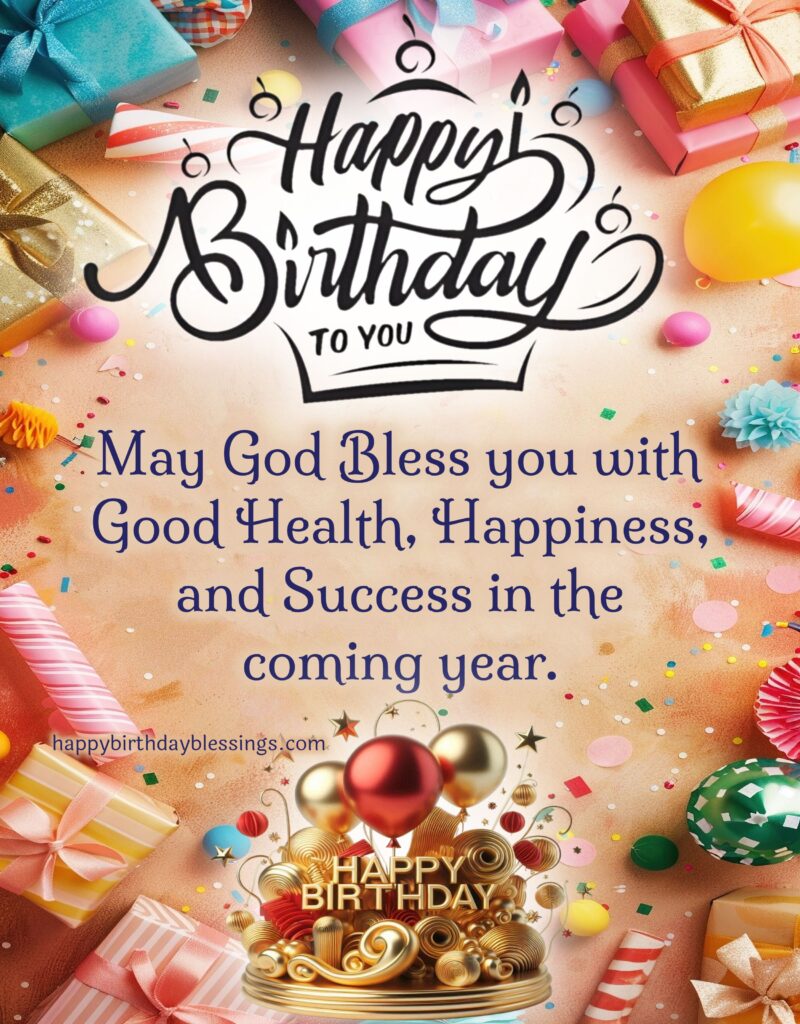 Happy Birthday image with beautiful quote.