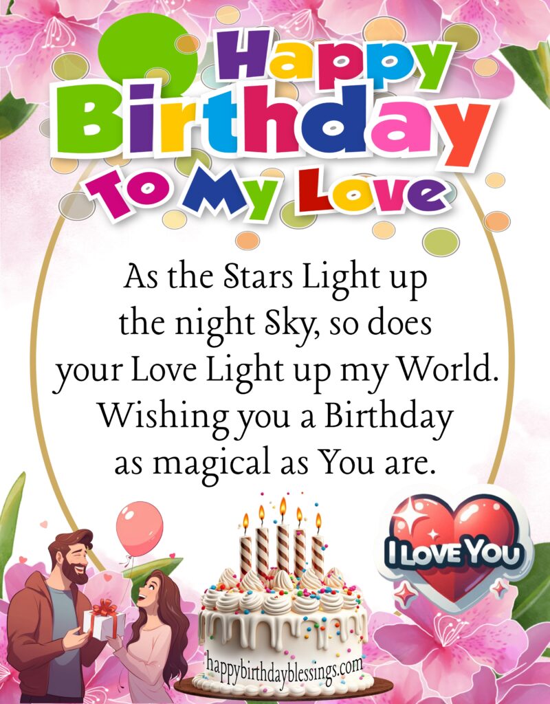 Birthday quotes for wife.