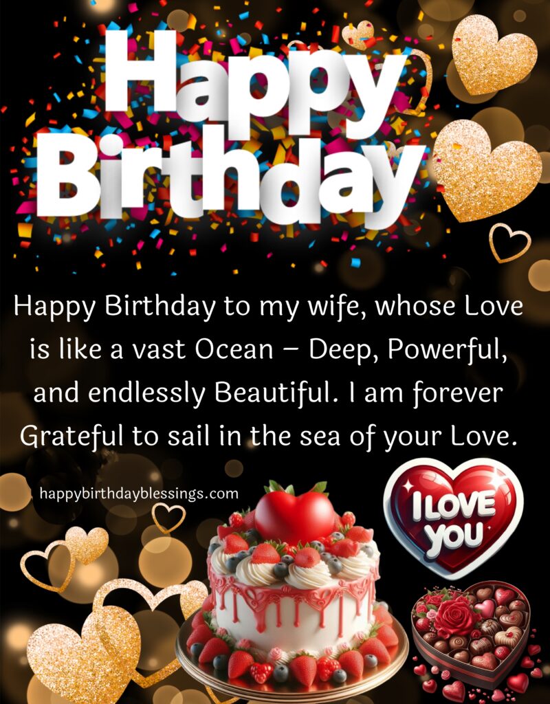 Birthday wishes for Wife.