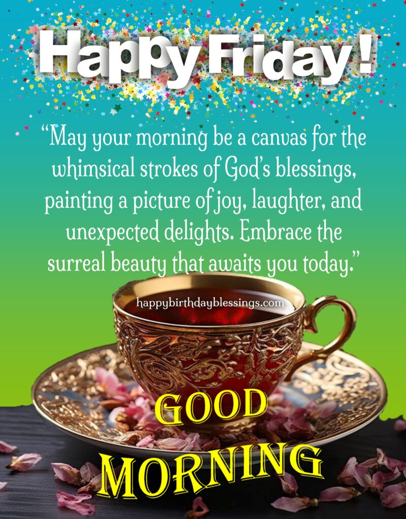 Friday Blessing beautiful image.