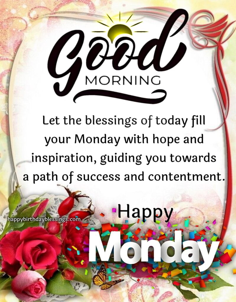 Good Morning Monday image.