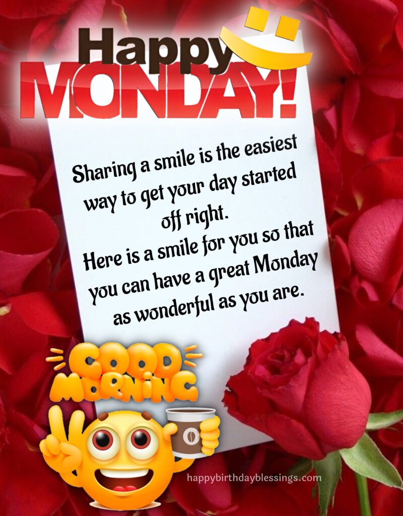 Happy Monday Quotes with Image.