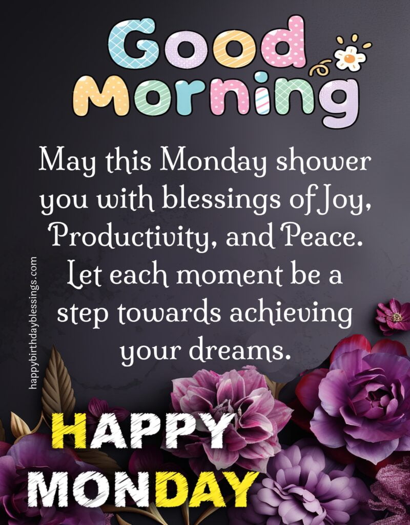Happy Monday image.