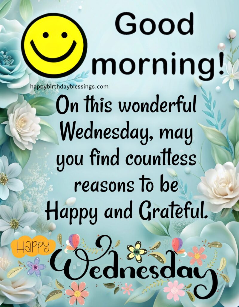 Good Morning Wednesday quote.