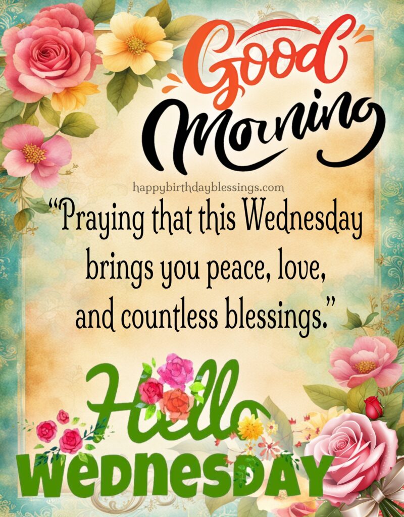 Happy Wednesday image.