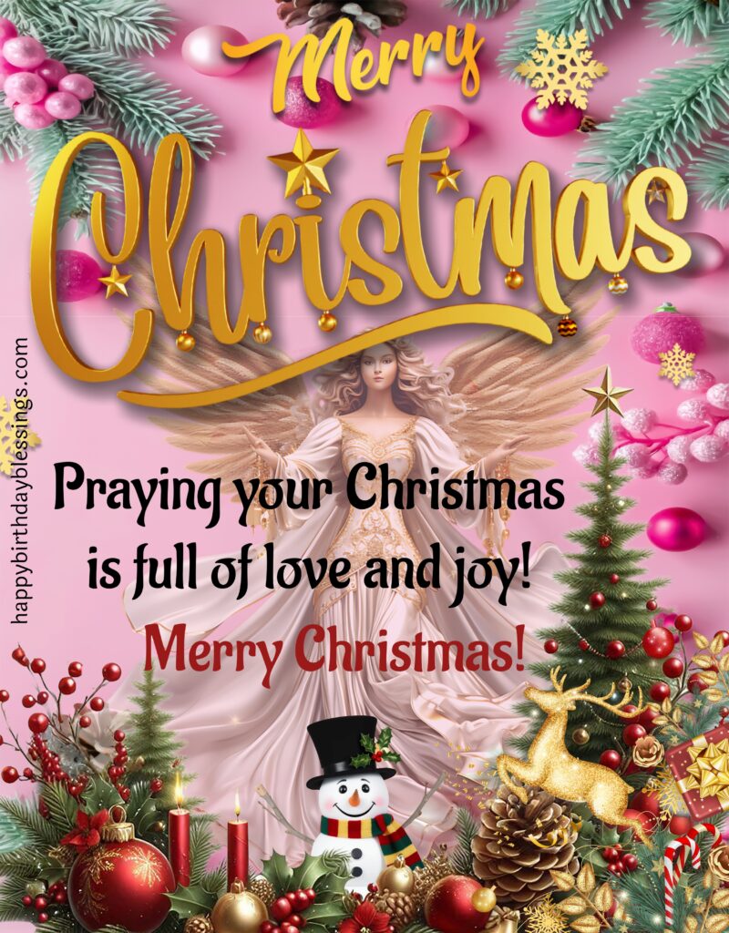 Christmas Prayer image.
