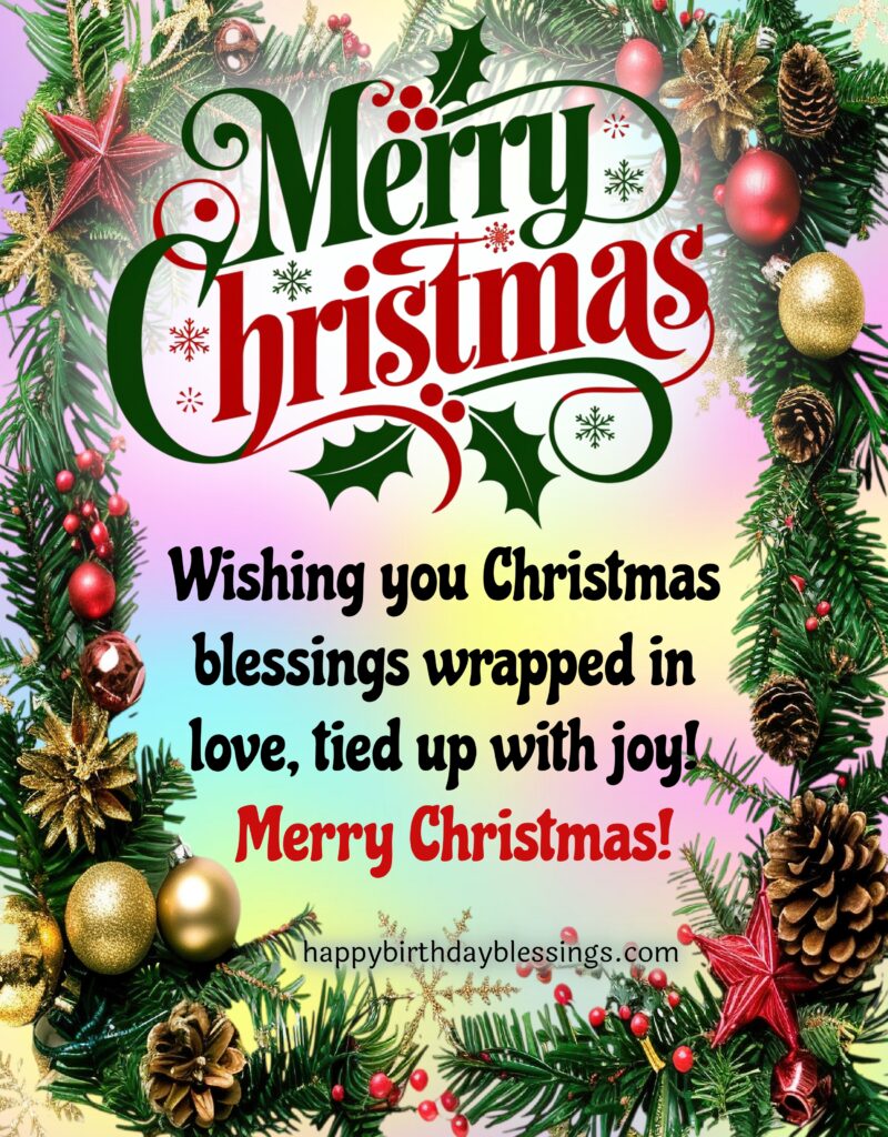 Christmas greetings.