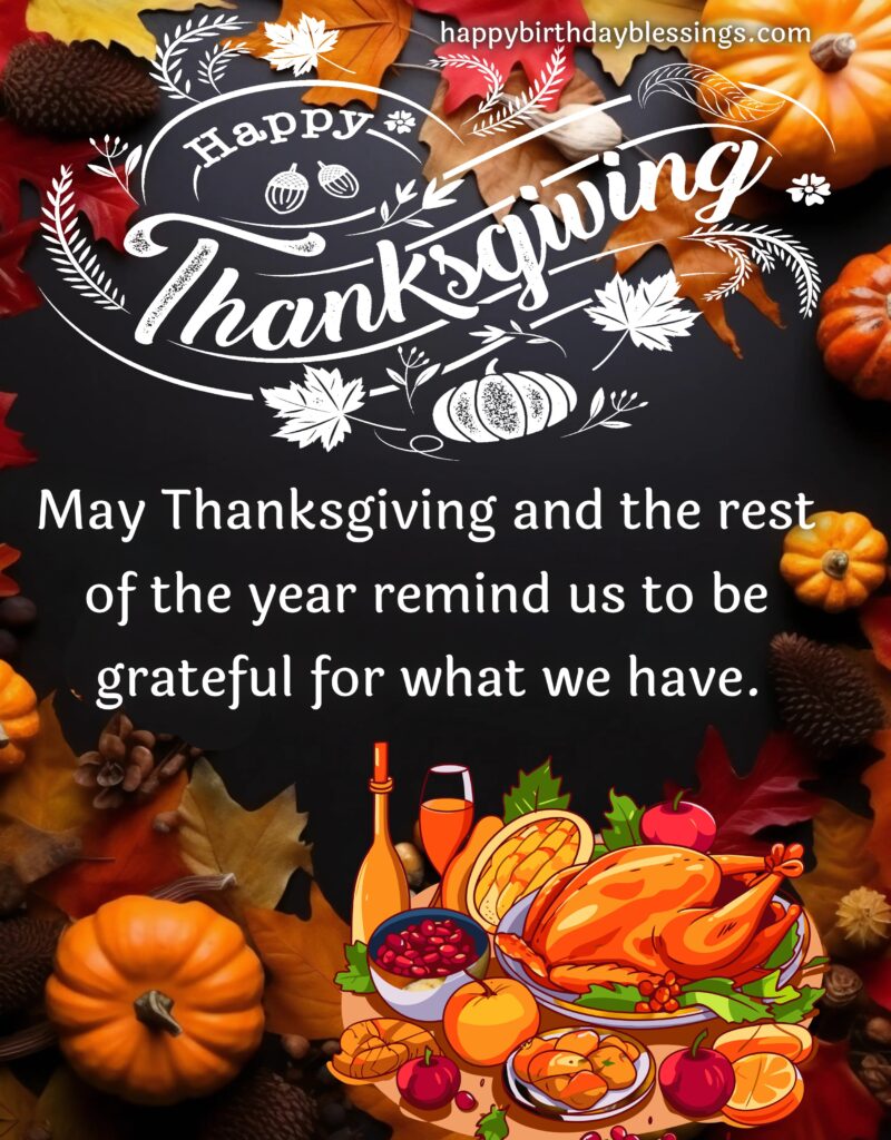 Happy Thanksgiving day image.