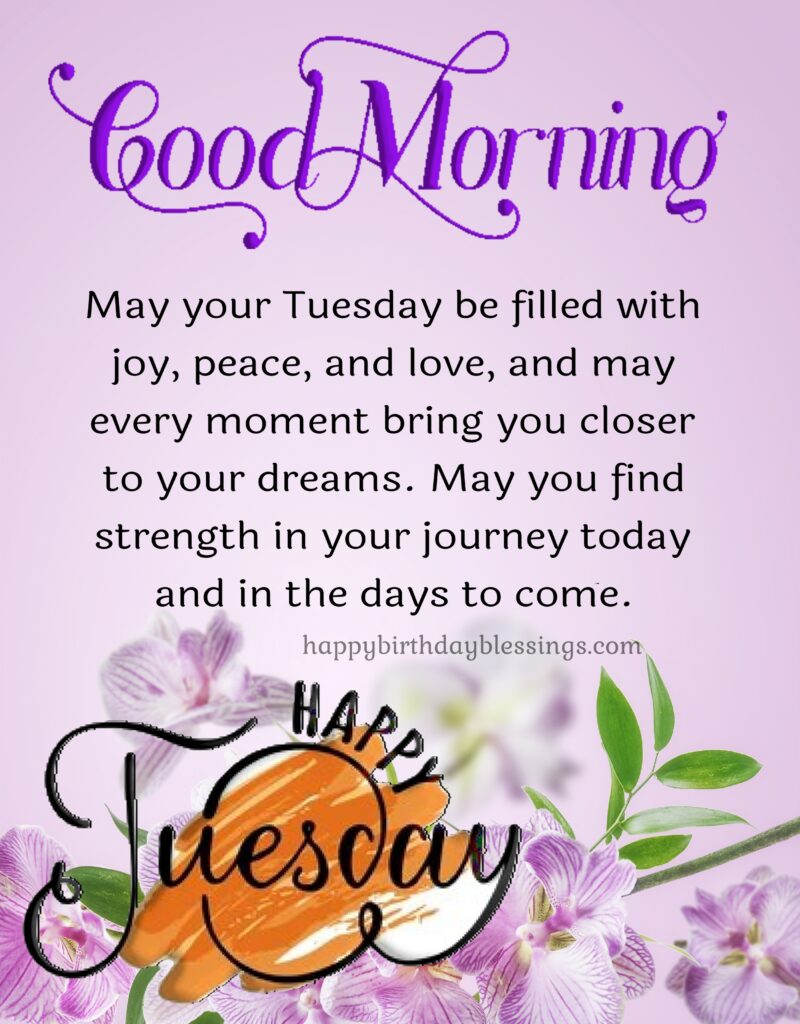 Good Morning Tuesday image.