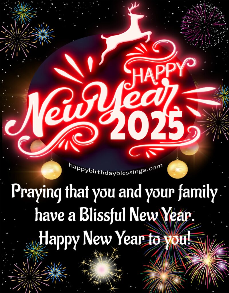 Happy New Year Blessings.
