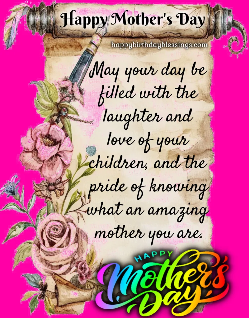 Happy Mother's Day Quotes with image.