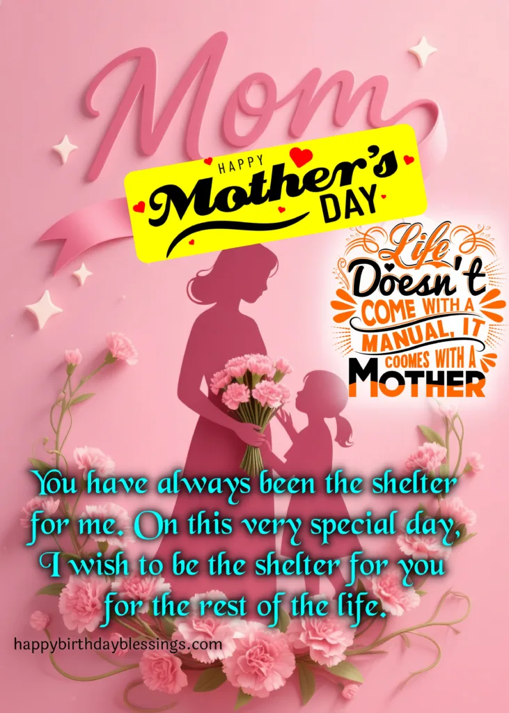 Mother's Day quotes with image.