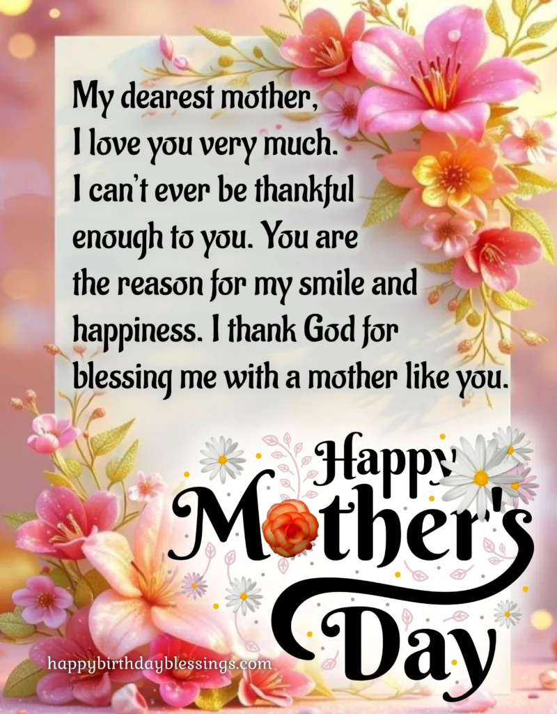 Mother's Day wishes image.