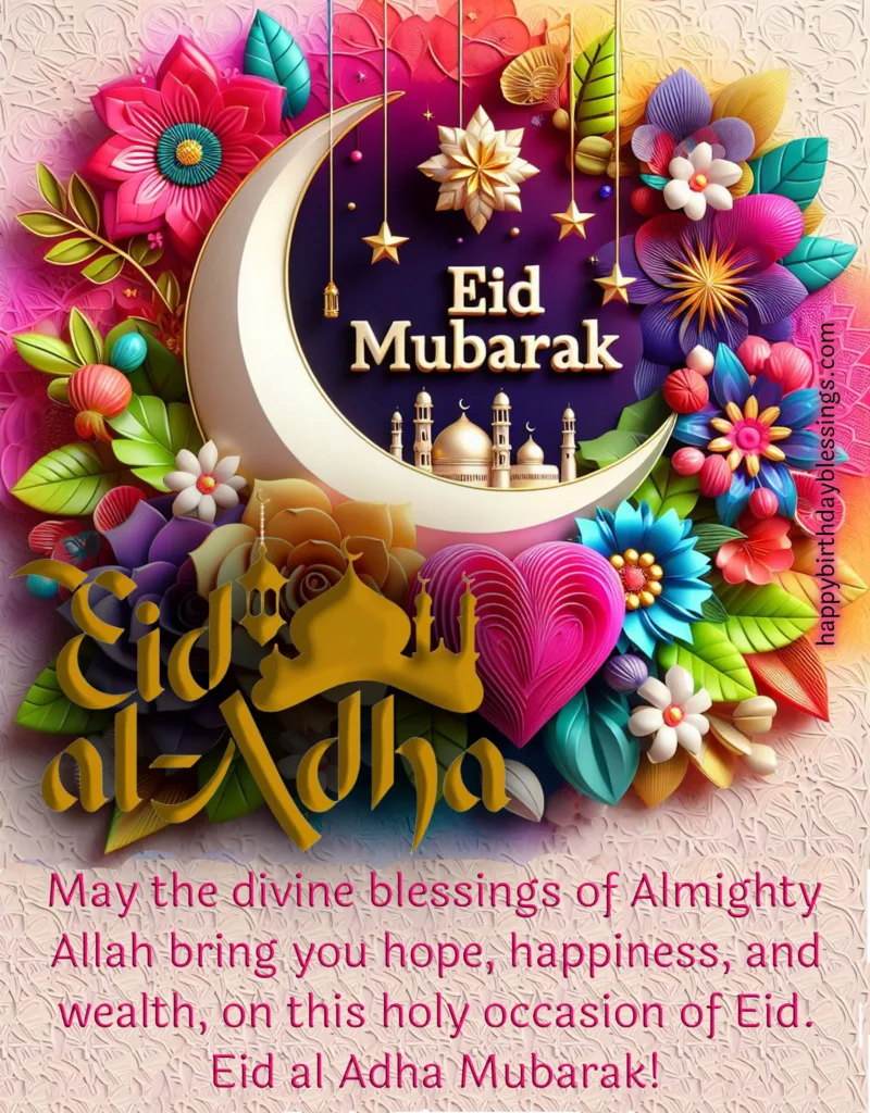 Eid ul Adha Message with beautiful image.