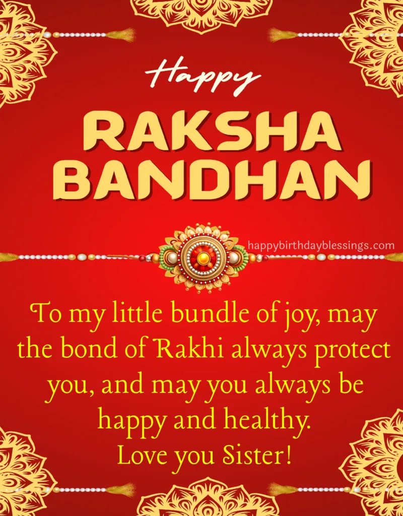 Images with Happy Raksha Bandhan Quotes.