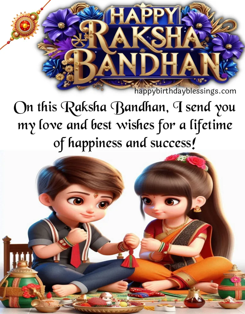Rakhi Wishes with image.