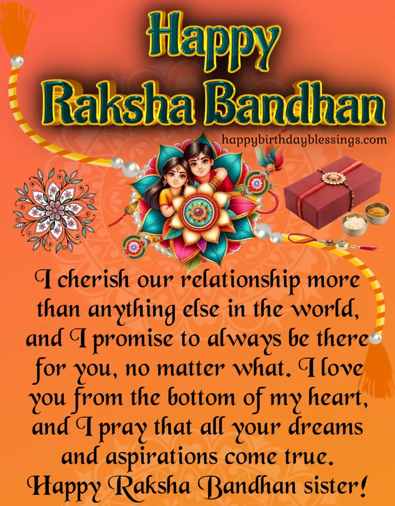 Raksha Bandhan Quotes with image.