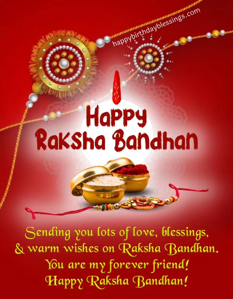 Raksha Bandhan wishes with images.