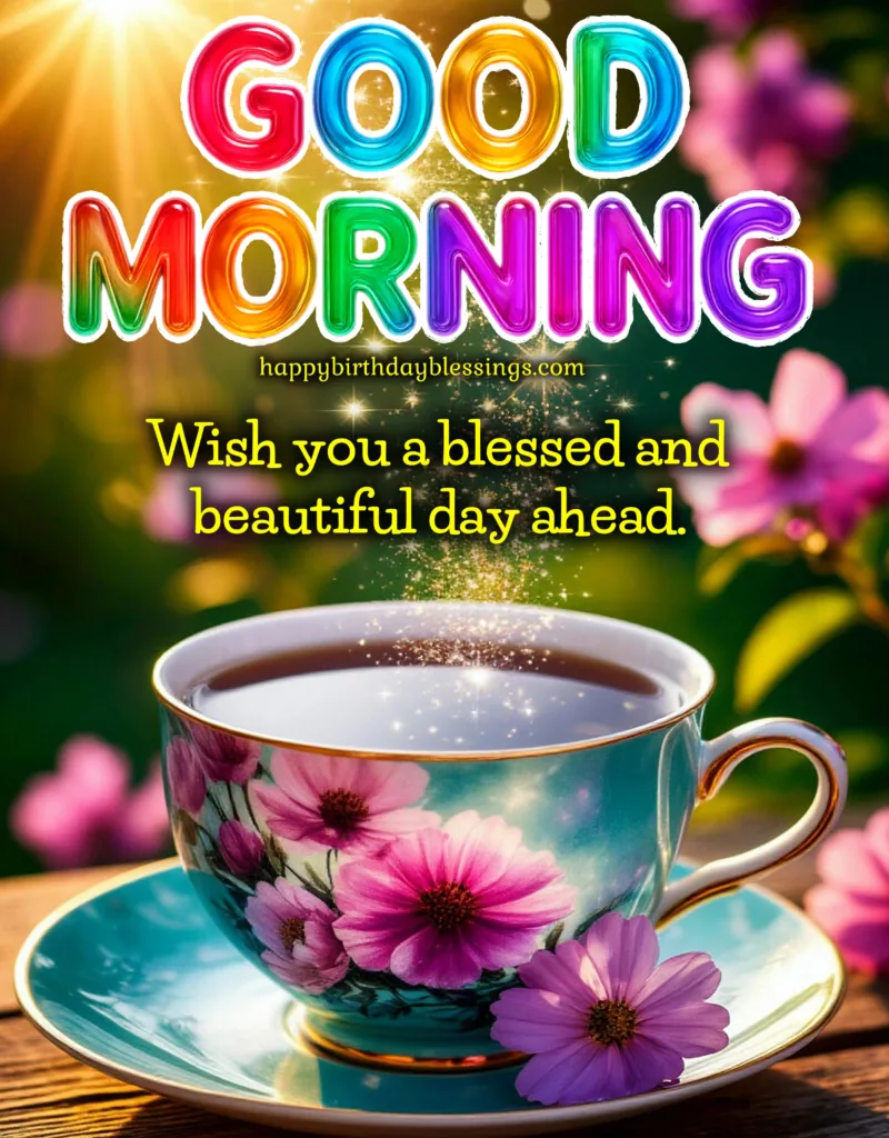 Good Morning Blessing beautiful image.