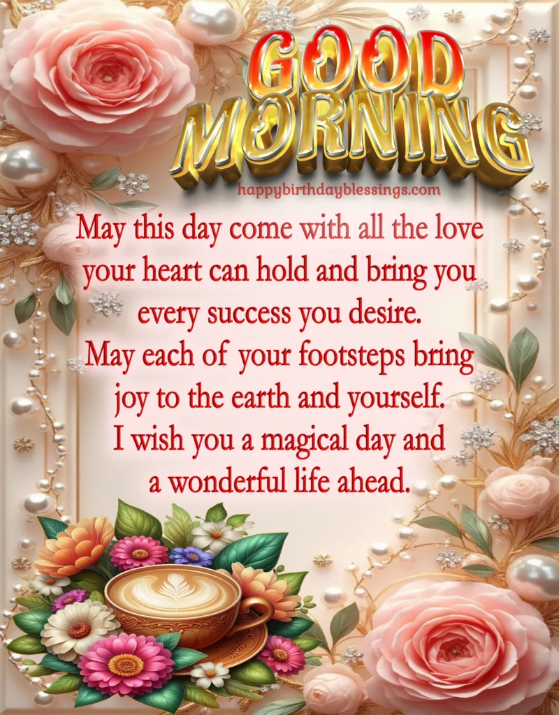 Good Morning Blessing image.