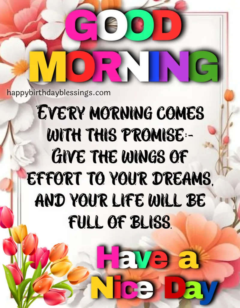 Good Morning Quotes with image.