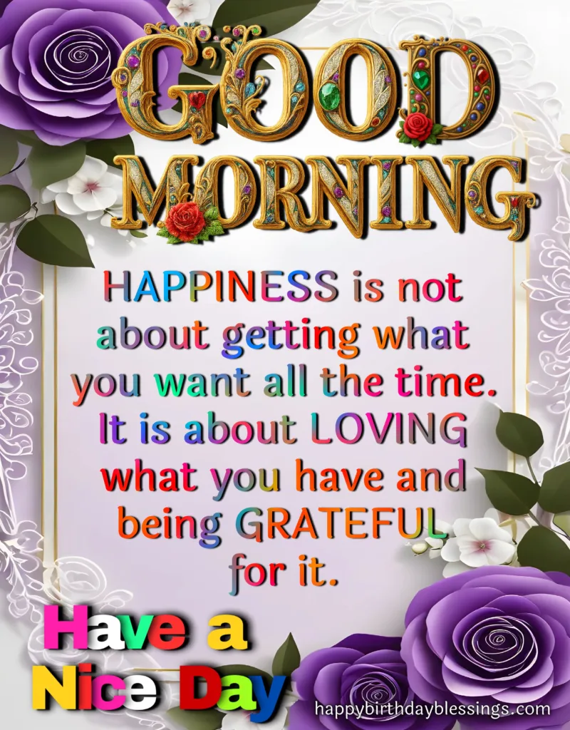 Morning Greetings image.