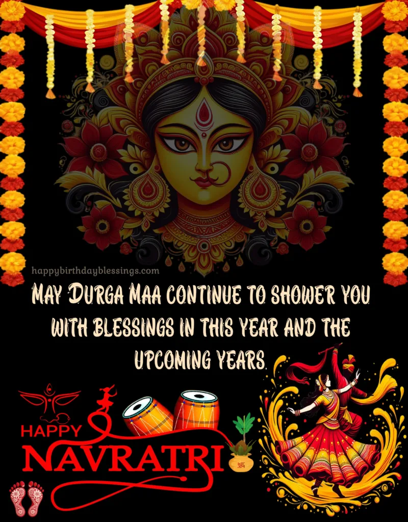 Happy Navratri Wishes image.