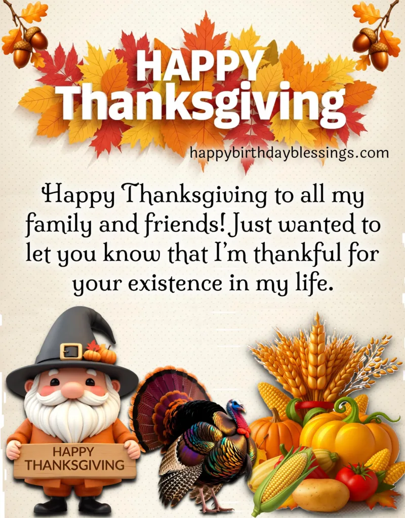 Happy Thanksgiving image with Quotes.