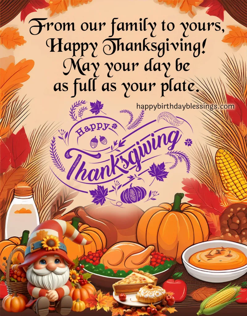 Thanksgiving Card.