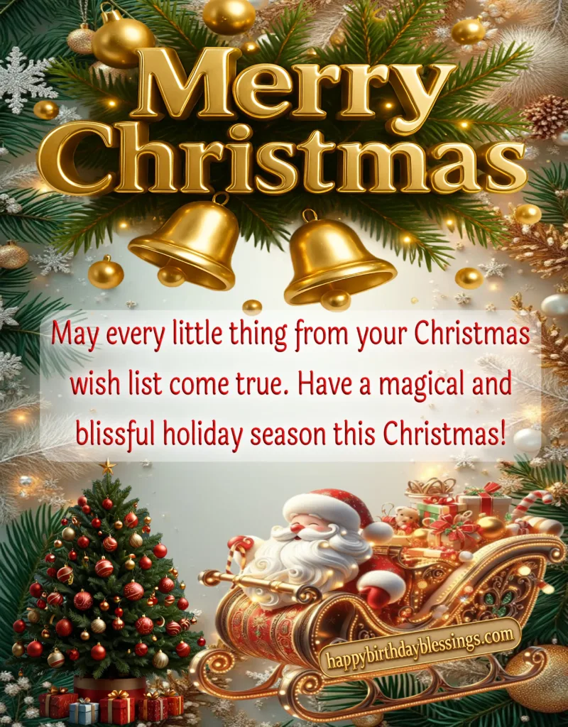 Christmas Quote on beautiful background image.