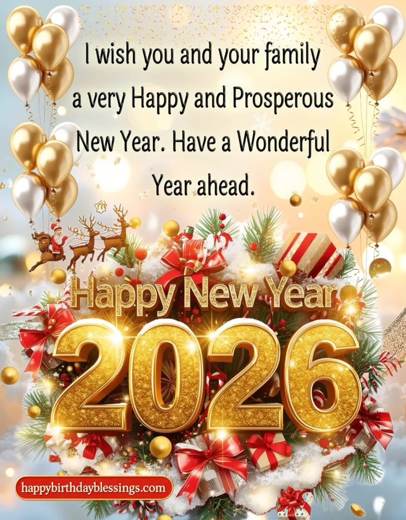 Happy New Year Quote image.