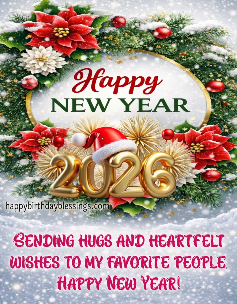 Happy New Year Wishes 2026.