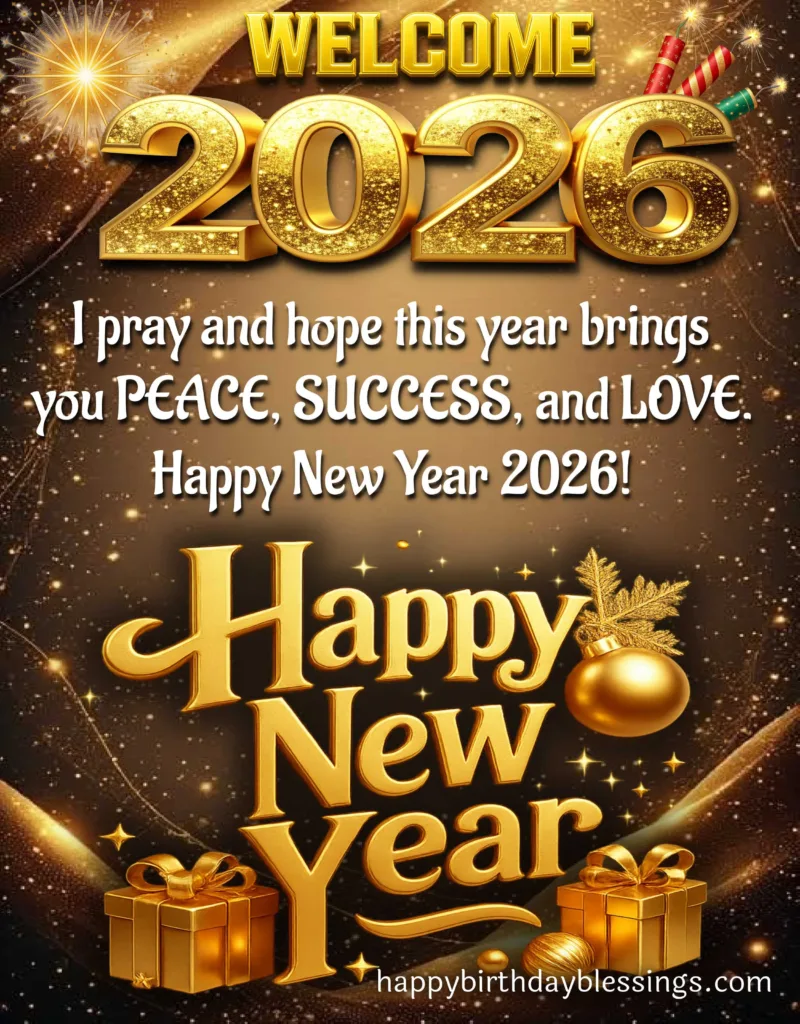 New Year 2026 Greetings.