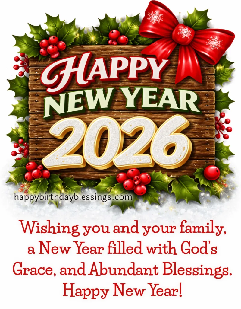 New Year Blessings image.