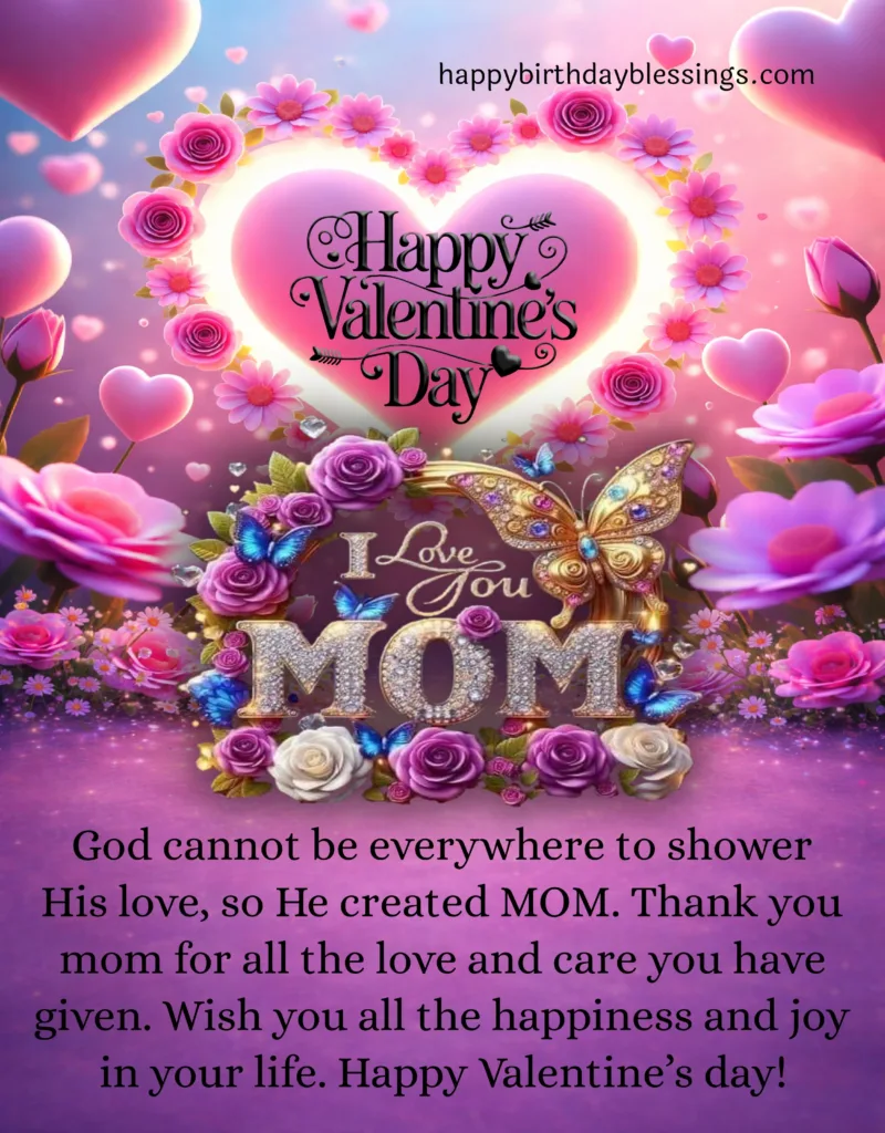 Happy Valentine's Day Mom.