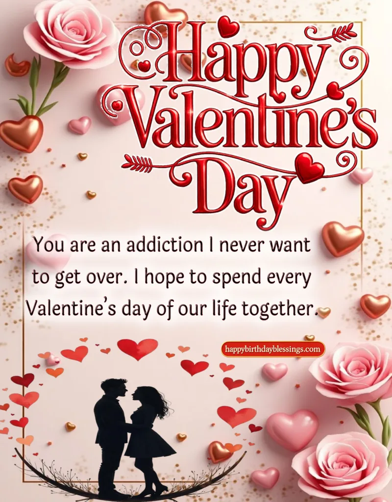 Happy Valentines Day Wishes image.