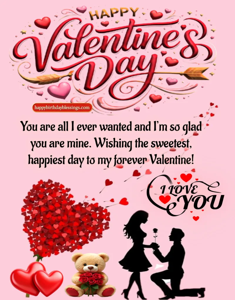 Happy Valentine's Day Wishes with image.