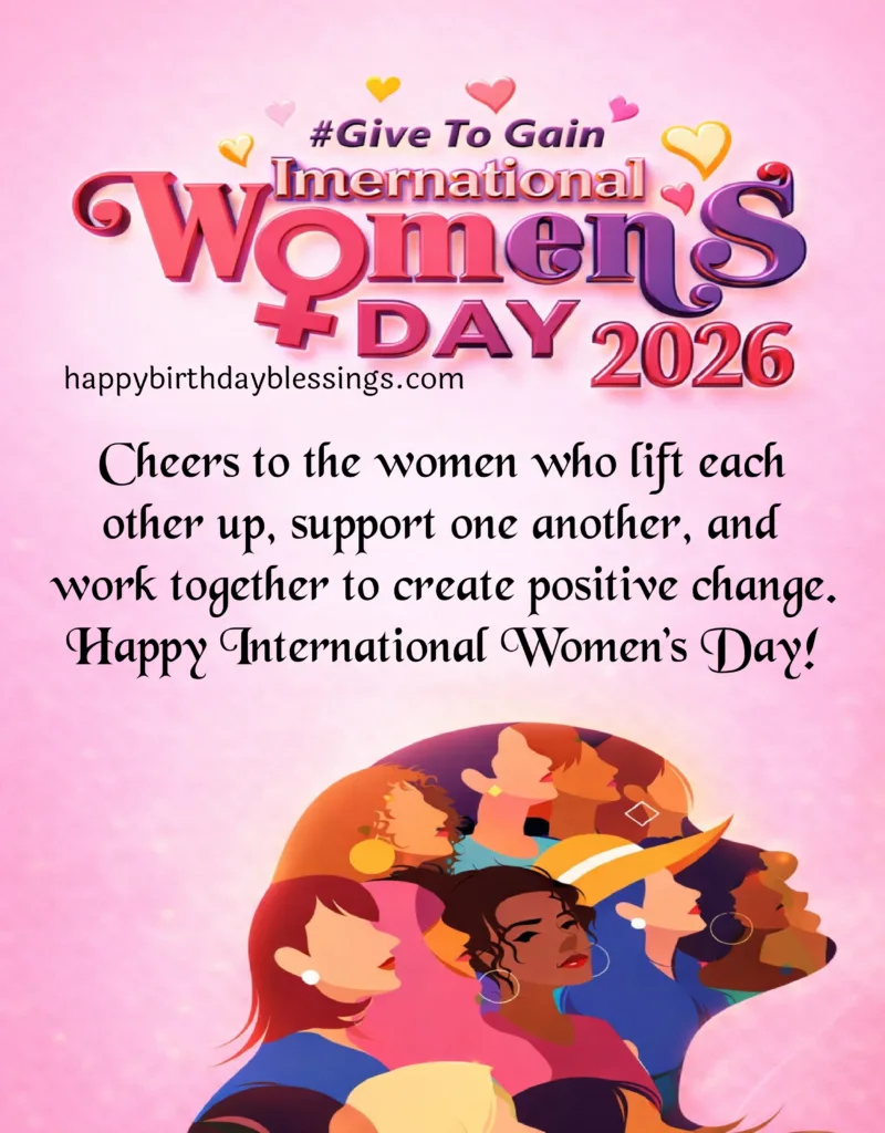 Happy International Women's Day Card.