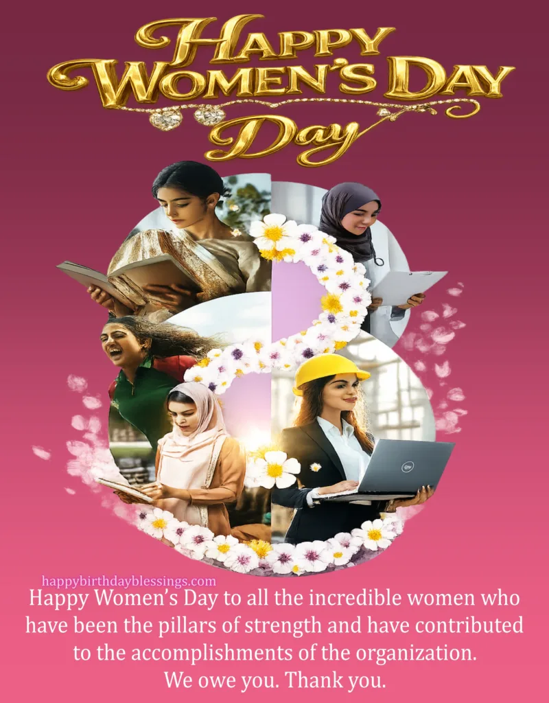 Happy Women's Day image for WhatsApp