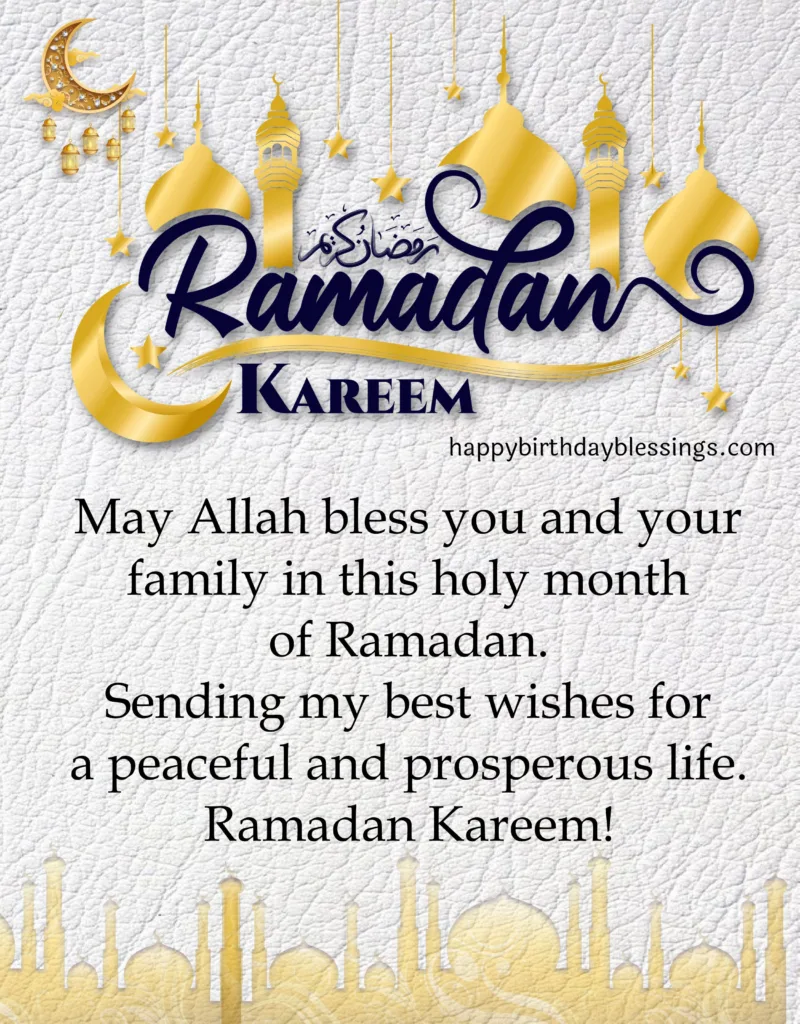 Ramadan Kareem Greetings with beautiful image.