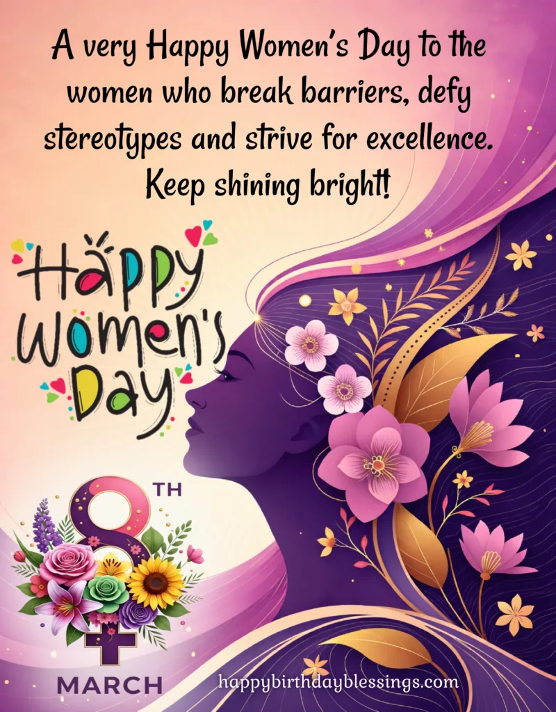 Women's Day Quotes with image.