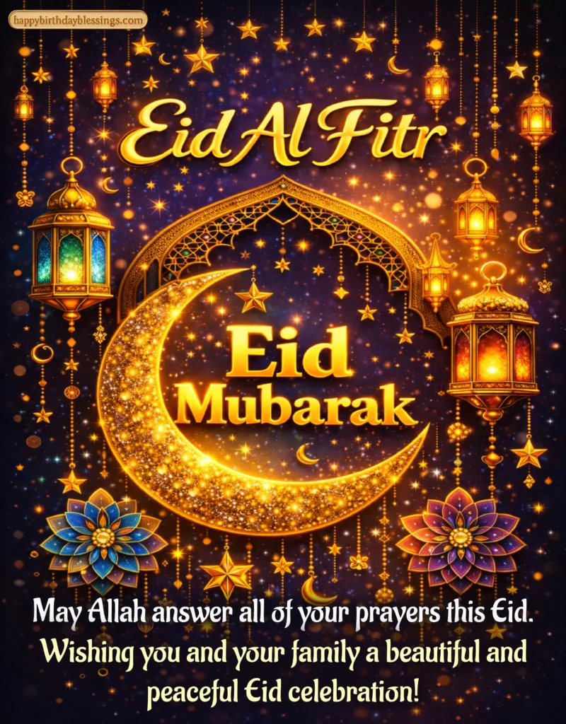 Eid Mubarak Blessings image